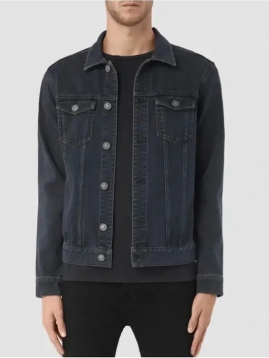 All Saints Other - AllSaints Mallaig Denim Jacket Button Up Men’s Jacket Size S
